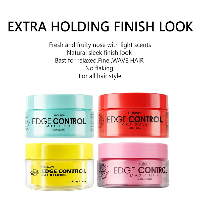 Edge Control Gel - Gel per capelli 80g a tenuta