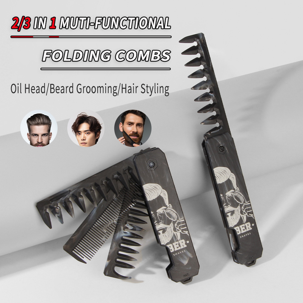 Detangling Wide Comb - Nuovo modello di intaglio 2/3 in