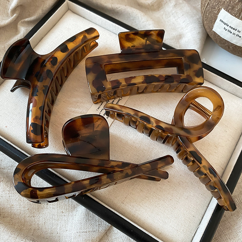 Hair Clip Claw Large - 1/2/4 Pezzi Fermagli per Capelli Grandi