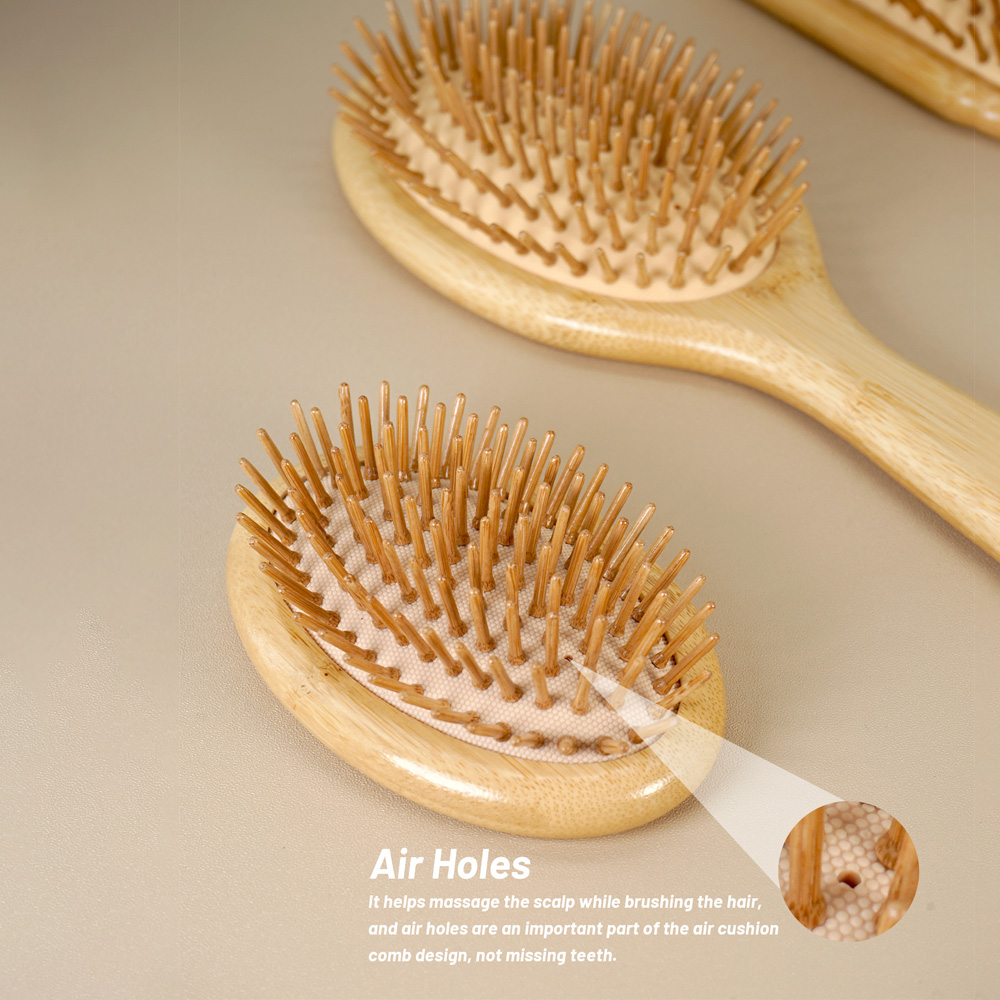 Spazzola per capelli in bambù  - Hair Care Daily Routine recensione e prezzo