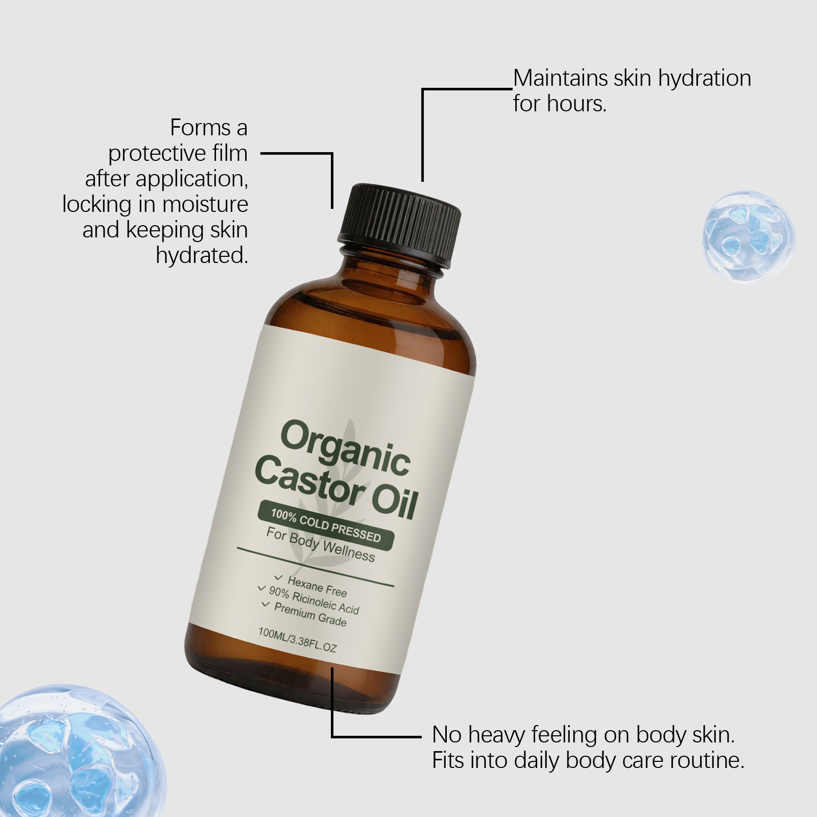 Olio di Ricino Biologico Press - Castor Oil Cold Press recensione e prezzo