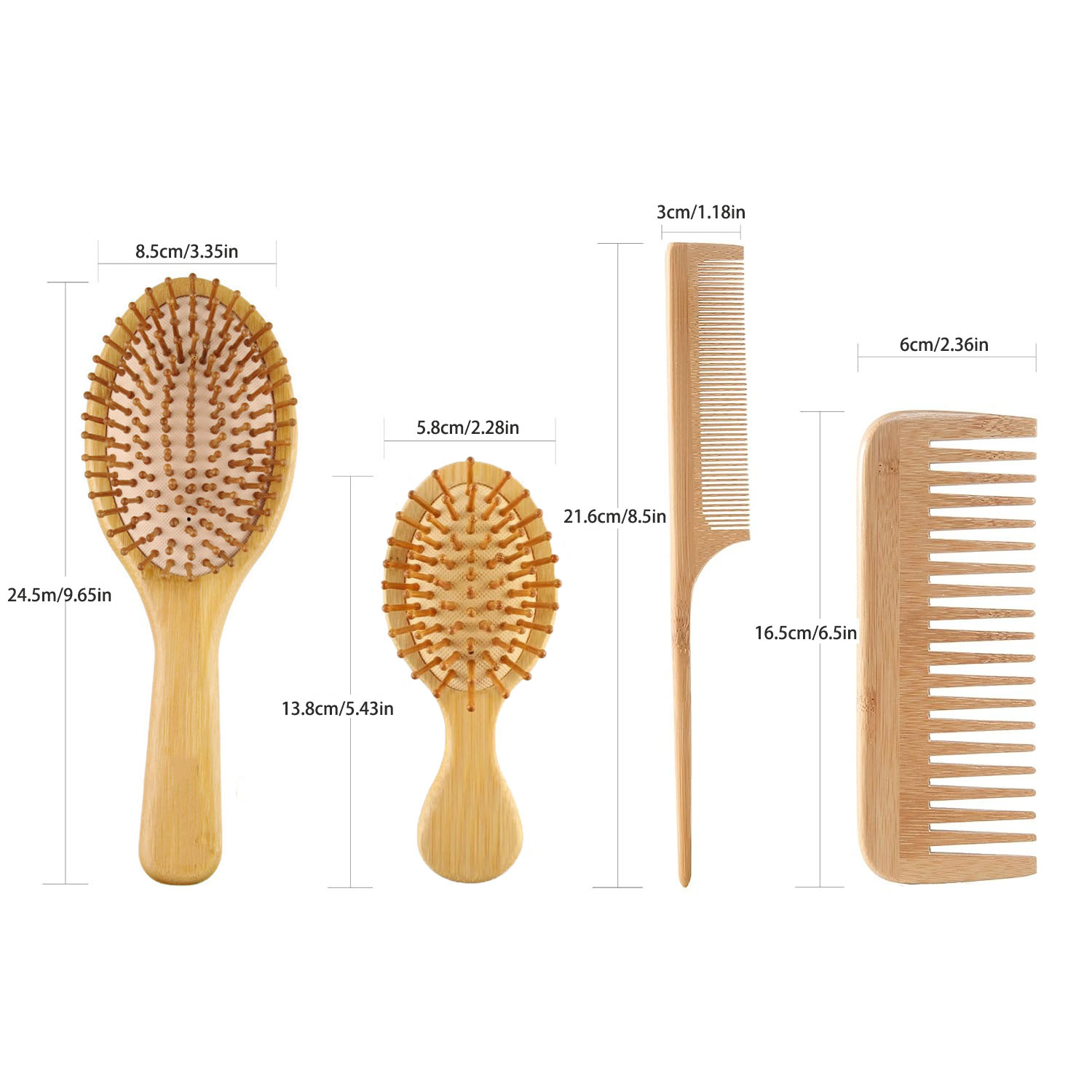 Set di Spazzole e Pettini in B - Detangling Wide Comb recensione e prezzo